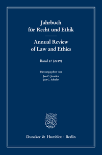 Jahrbuch für Recht und Ethik / Annual Review of Law and Ethics