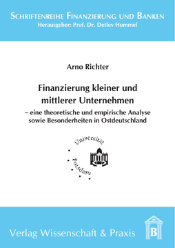 Finanzierung kleiner und mittlerer Unternehmen Finanzierung kleiner und mittlerer Unternehmen