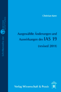 Ausgewählte Änderungen und Auswirkungen des IAS 19