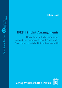IFRS 11 Joint Arrangements