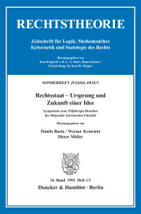 Rechtsstaat – Ursprung und Zukunft einer Idee