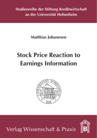 Stock Price Reaction to Earnings Information