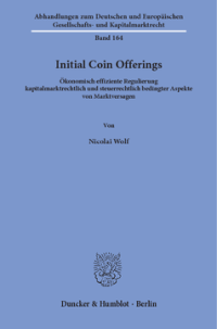 Initial Coin Offerings
