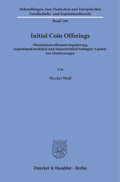 Initial Coin Offerings