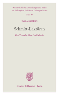 Schmitt-Lektüren