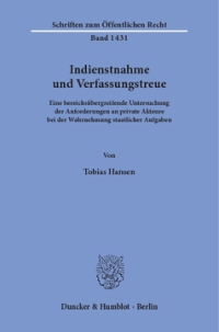Indienstnahme und Verfassungstreue