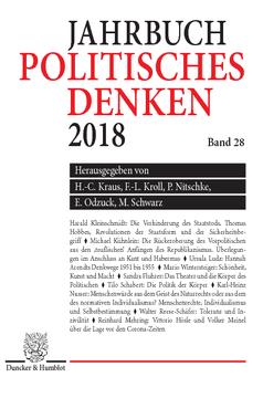 Politisches Denken. Jahrbuch 2018