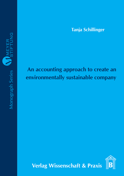An accounting approach to create an environmentally sustainable company