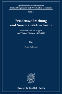 Friedensvollziehung und Souveränitätswahrung