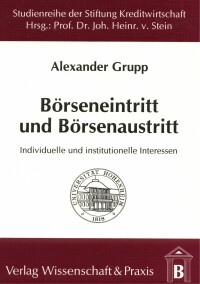 Börseneintritt und Börsenaustritt