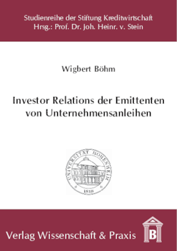 Investor Relations der Emittenten von Unternehmensanleihen