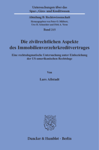 Die zivilrechtlichen Aspekte des Immobilienverzehrkreditvertrages