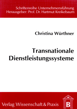 Transnationale Dienstleistungssysteme Transnationale Dienstleistungssysteme