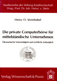 Die private Computerbörse für mittelständische Unternehmen