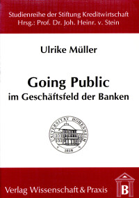 Going Public im Geschäftsfeld der Banken