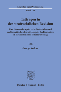Tatfragen in der strafrechtlichen Revision