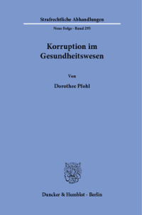 Korruption im Gesundheitswesen