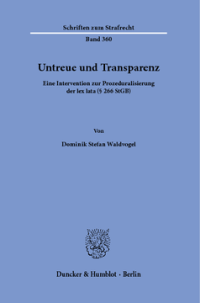 Untreue und Transparenz