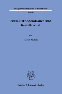Einkaufskooperationen und Kartellverbot