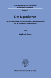 Der Jugendarrest