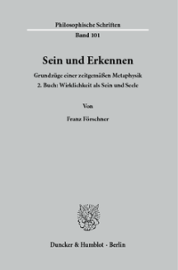 Sein und Erkennen