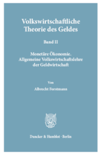 Volkswirtschaftliche Theorie des Geldes