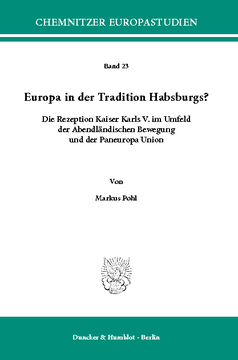 Europa in der Tradition Habsburgs?