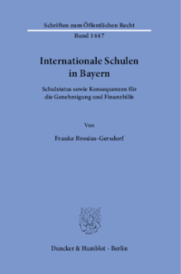 Internationale Schulen in Bayern
