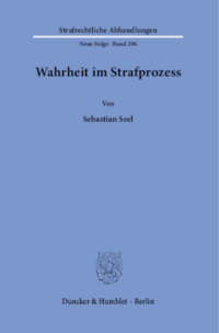 Wahrheit im Strafprozess