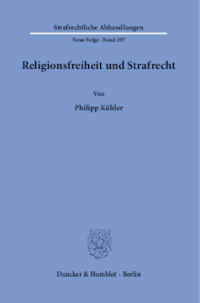 Religionsfreiheit und Strafrecht
