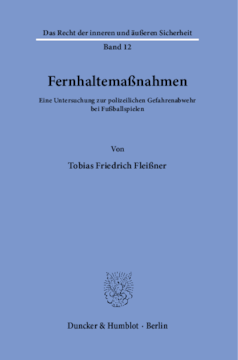 Fernhaltemaßnahmen Fernhaltemaßnahmen