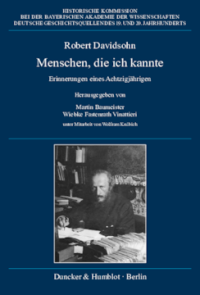 Menschen, die ich kannte