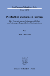 Die staatlich anerkannten Feiertage