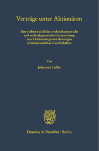 Verträge unter Aktionären