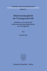 Interessenausgleich im Vertragsarztrecht