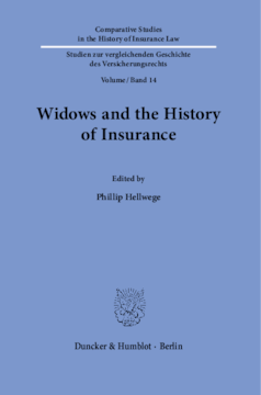 Widows and the History of Insurance