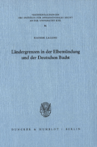Ländergrenzen in der Elbemündung und der Deutschen Bucht