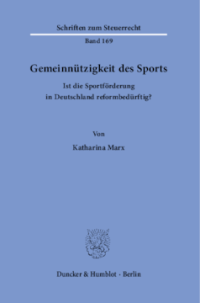 Gemeinnützigkeit des Sports