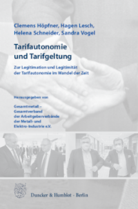 Tarifautonomie und Tarifgeltung