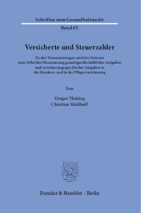 Versicherte und Steuerzahler