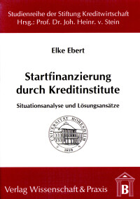 Startfinanzierung durch Kreditinstitute