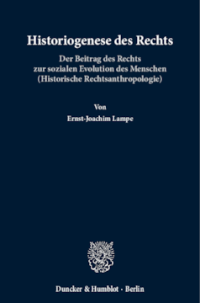 Historiogenese des Rechts
