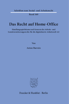 Das Recht auf Home-Office
