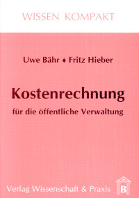 Kostenrechnung für die öffentliche Verwaltung