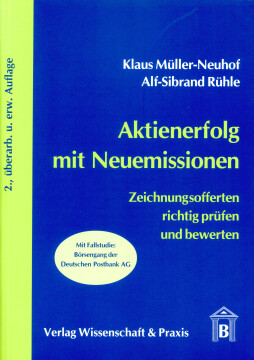 Aktienerfolg mit Neuemissionen Aktienerfolg mit Neuemissionen