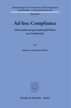 Ad-hoc-Compliance