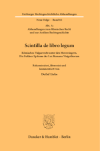 Scintilla de libro legum