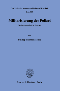 Militarisierung der Polizei