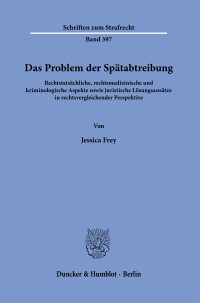 Das Problem der Spätabtreibung