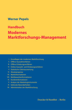 Handbuch Modernes Marktforschungs-Management